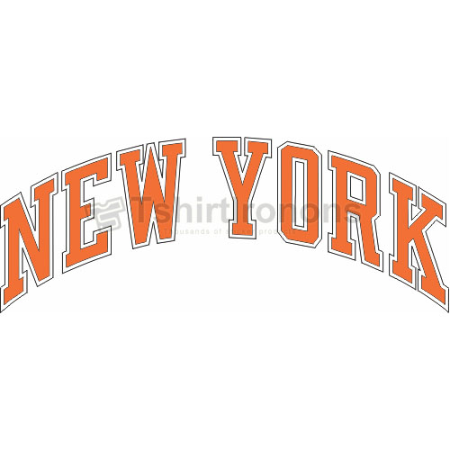 New York Knicks T-shirts Iron On Transfers N1117 - Click Image to Close